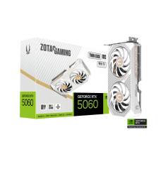 ZOTAC GAMING GeForce RTX 5060 Twin Edge OC White Edition 8GB GDDR7 Graphics Card